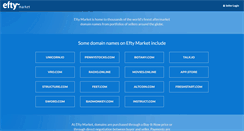 Desktop Screenshot of eftymarket.com